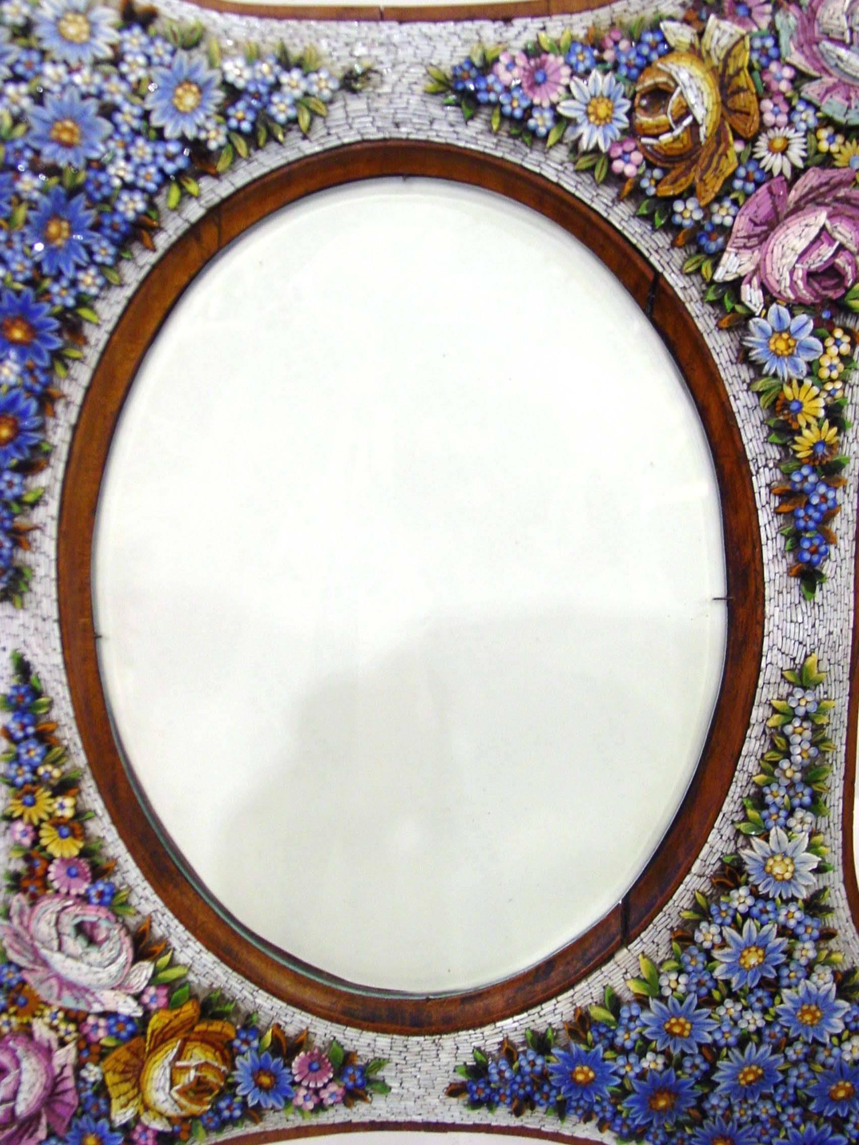 Superb Micro Mosaic Frame, Venice, Italy, circa 1900 In Good Condition In New York, NY