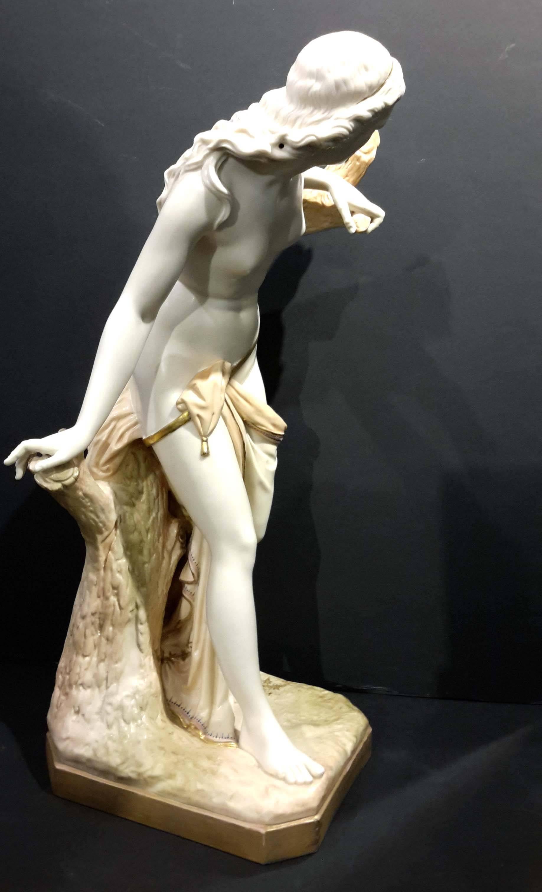 Royal Worcester Porcelain Figure 