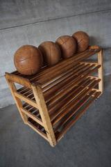 French Industrial Vintage Bakery Rack Cart, 1950s
