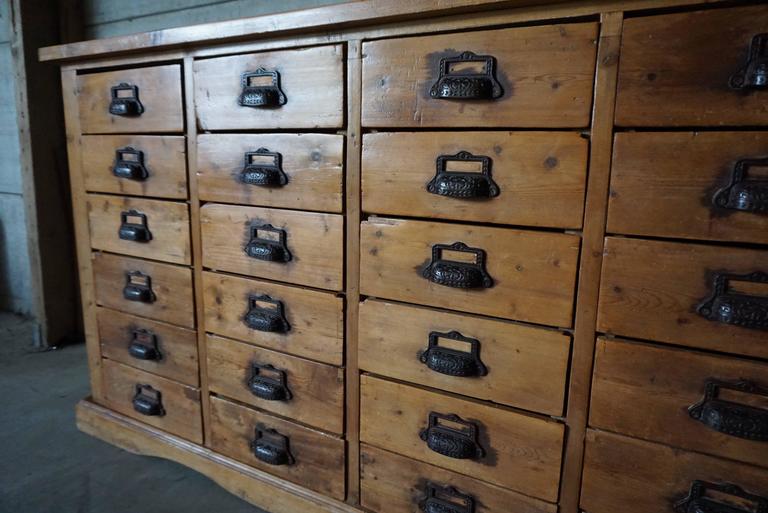 antique pine apothecary cabinet, 1900s at 1stdibs