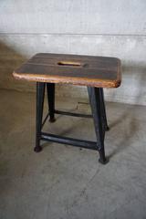 Vintage Industrial Stool by Rowac