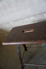 Vintage Industrial Stool by Rowac