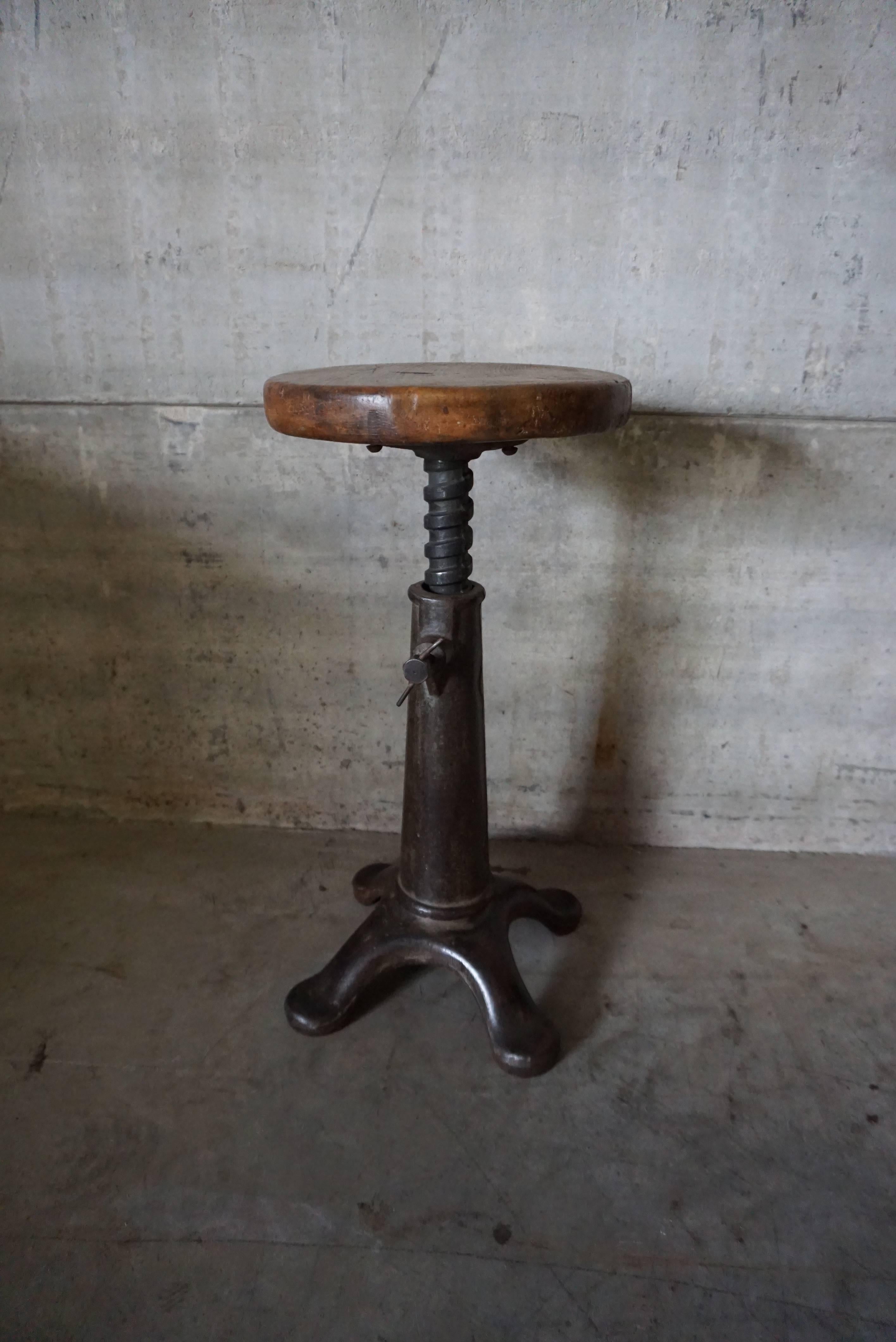 cast iron stool