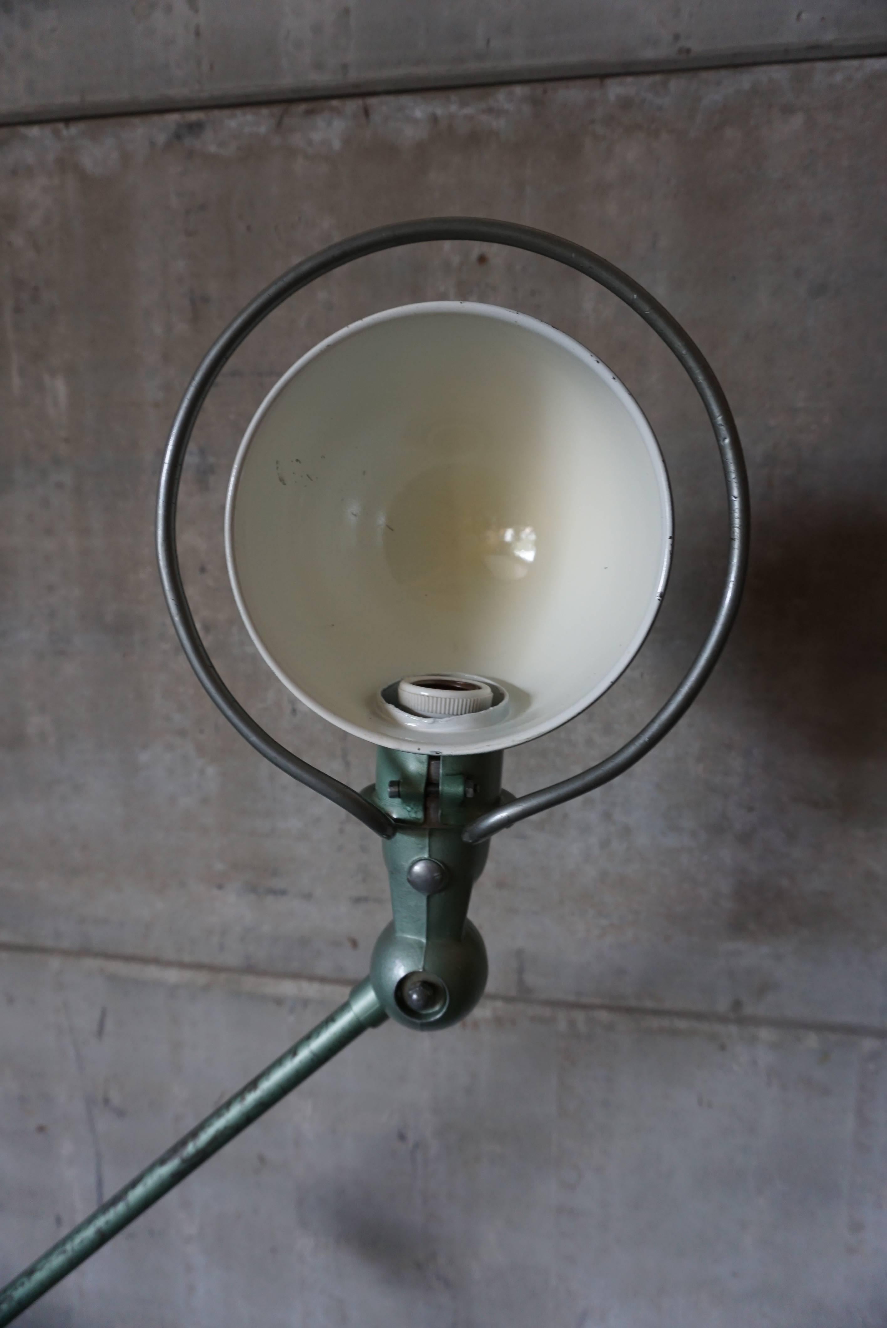 20th Century Four-Armed Industrial Vespa Lamp by Jean-Louis Domecq for Jieldé
