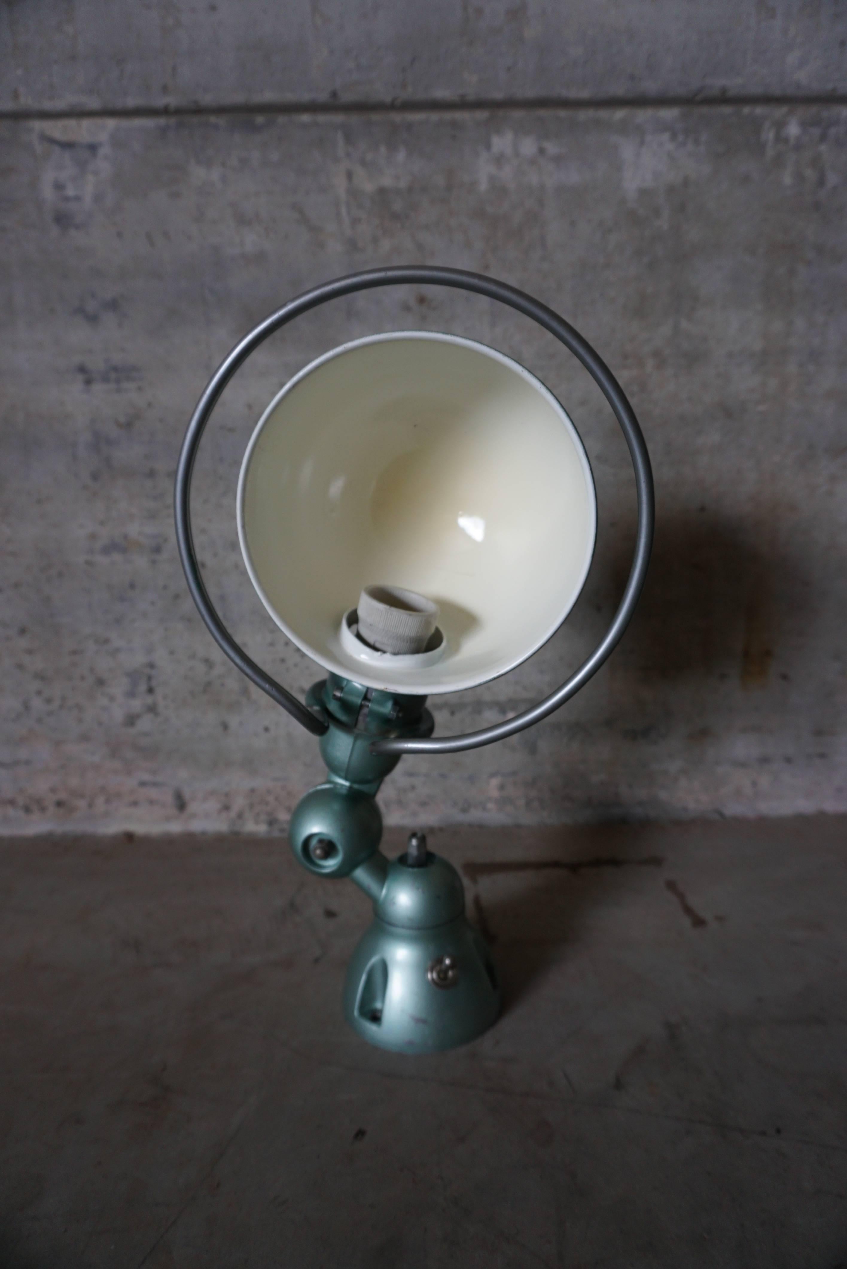 Industrial French Wall Light by Jean-Louis Domecq for Jieldé 1950s In Good Condition In Nijmegen, NL