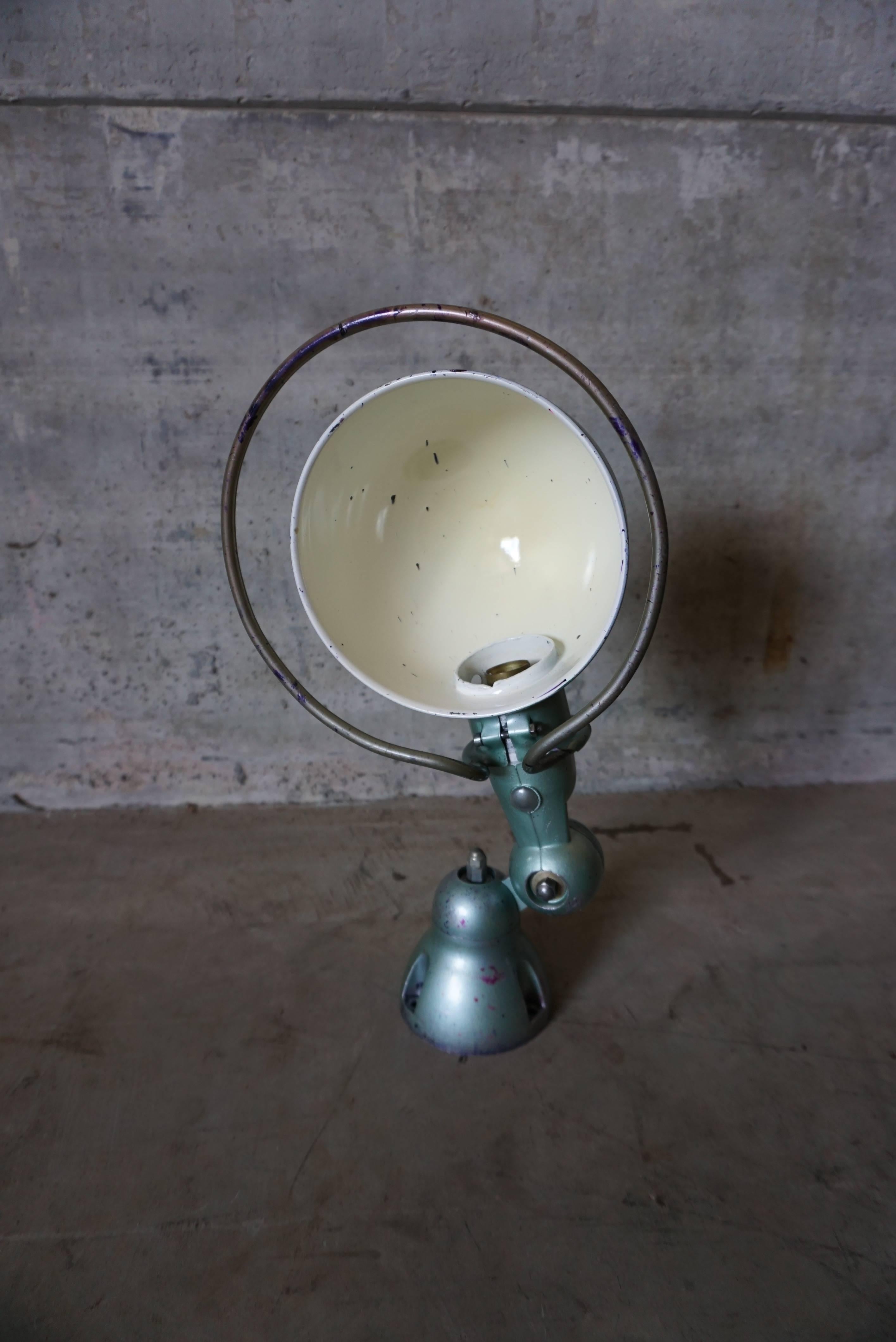 20th Century Industrial French Wall Light by Jean-Louis Domecq for Jieldé, 1950s