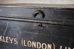 Metal Storage Trunk/Chest England Early 20th Century