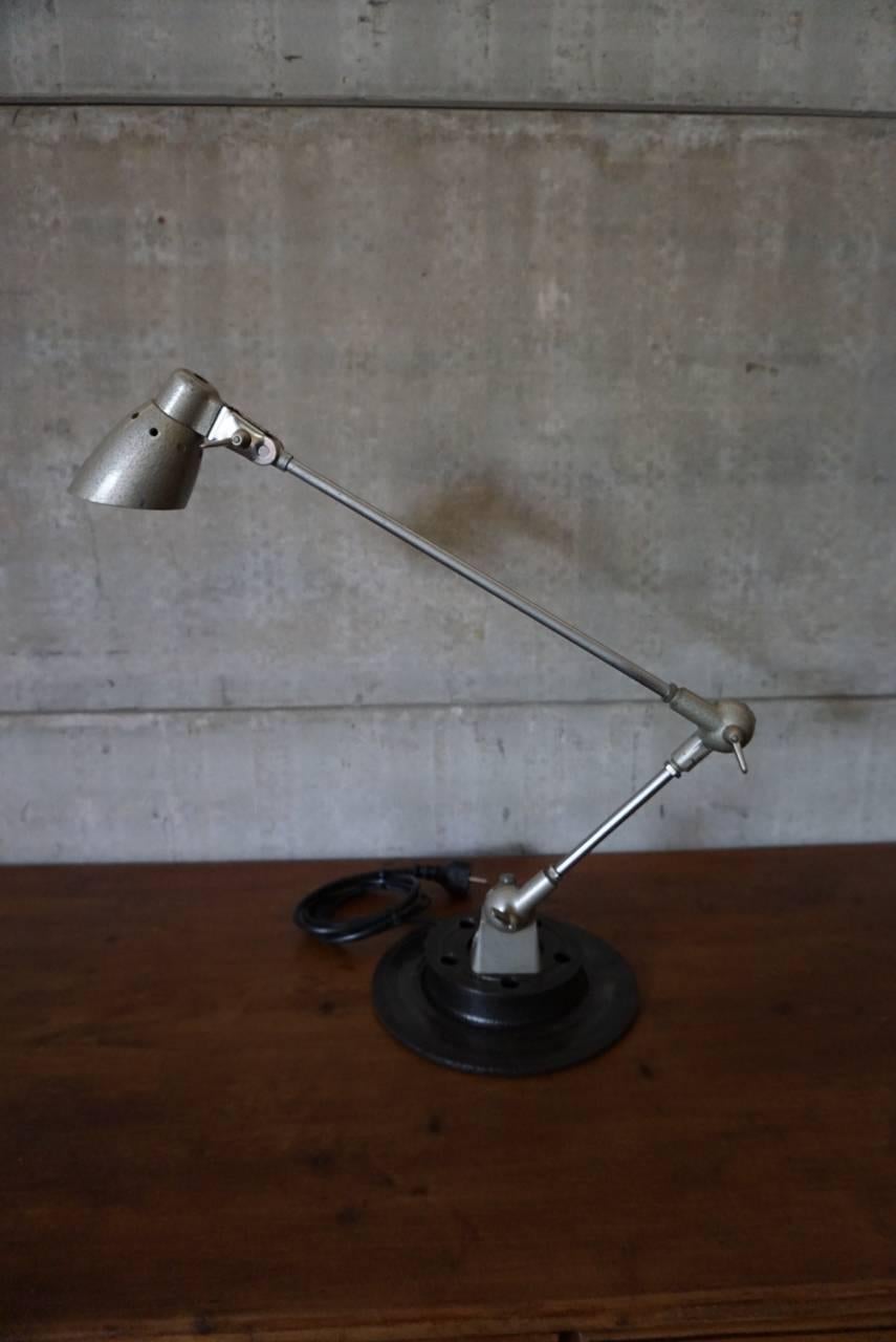 Industrial Factory Desk Lamp by Pfaff, 1950s 1