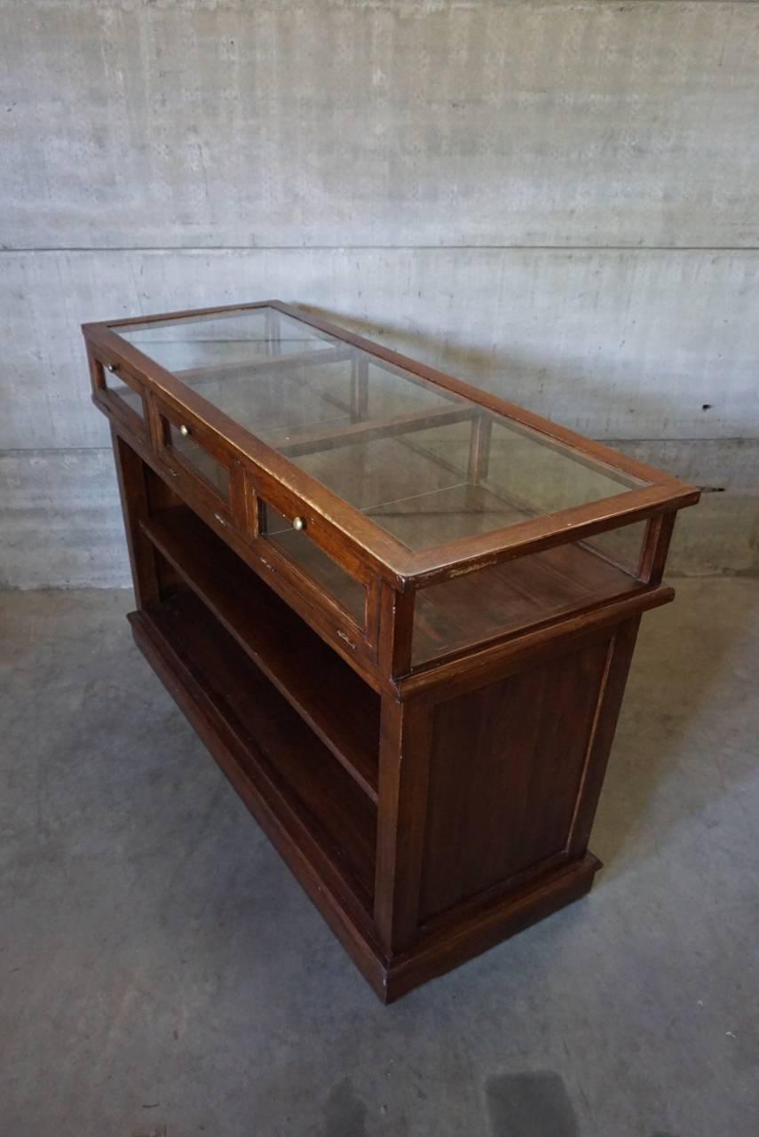 Vintage Haberdashery Jewelers Cabinet, 1930s In Good Condition In Nijmegen, NL