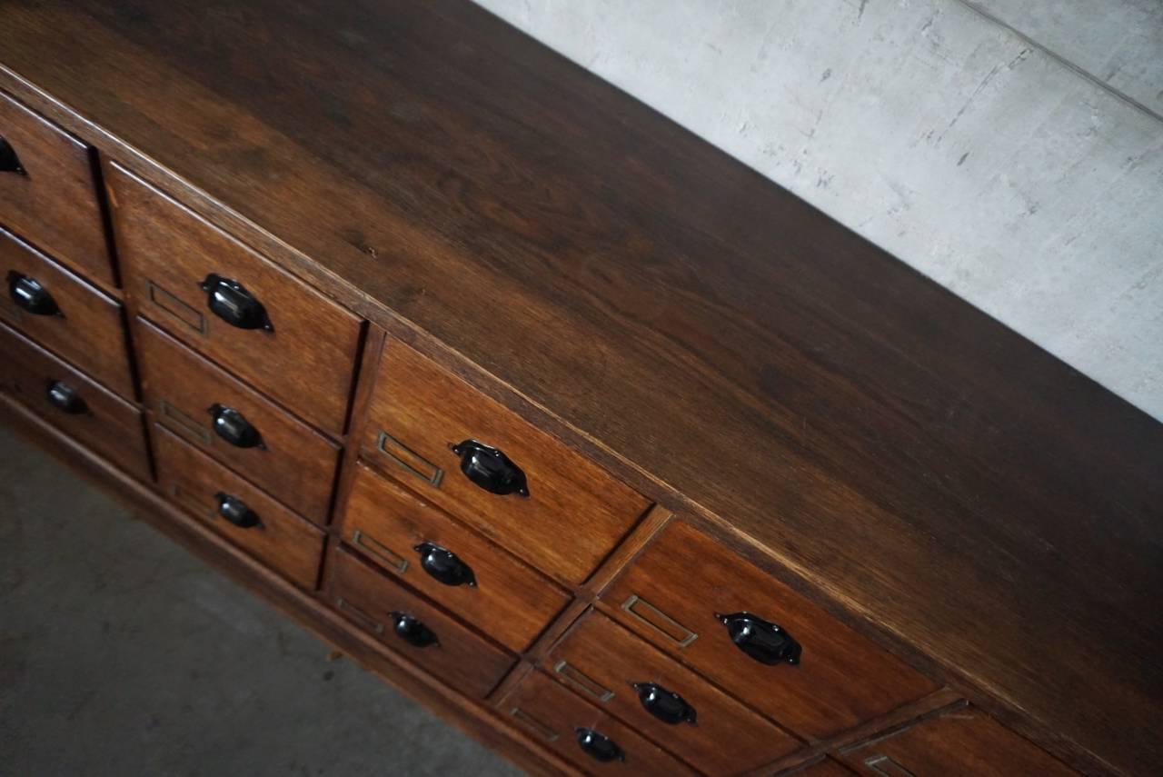 bank of drawers antique