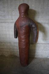 Antique Leather Boxing Doll, 1920s