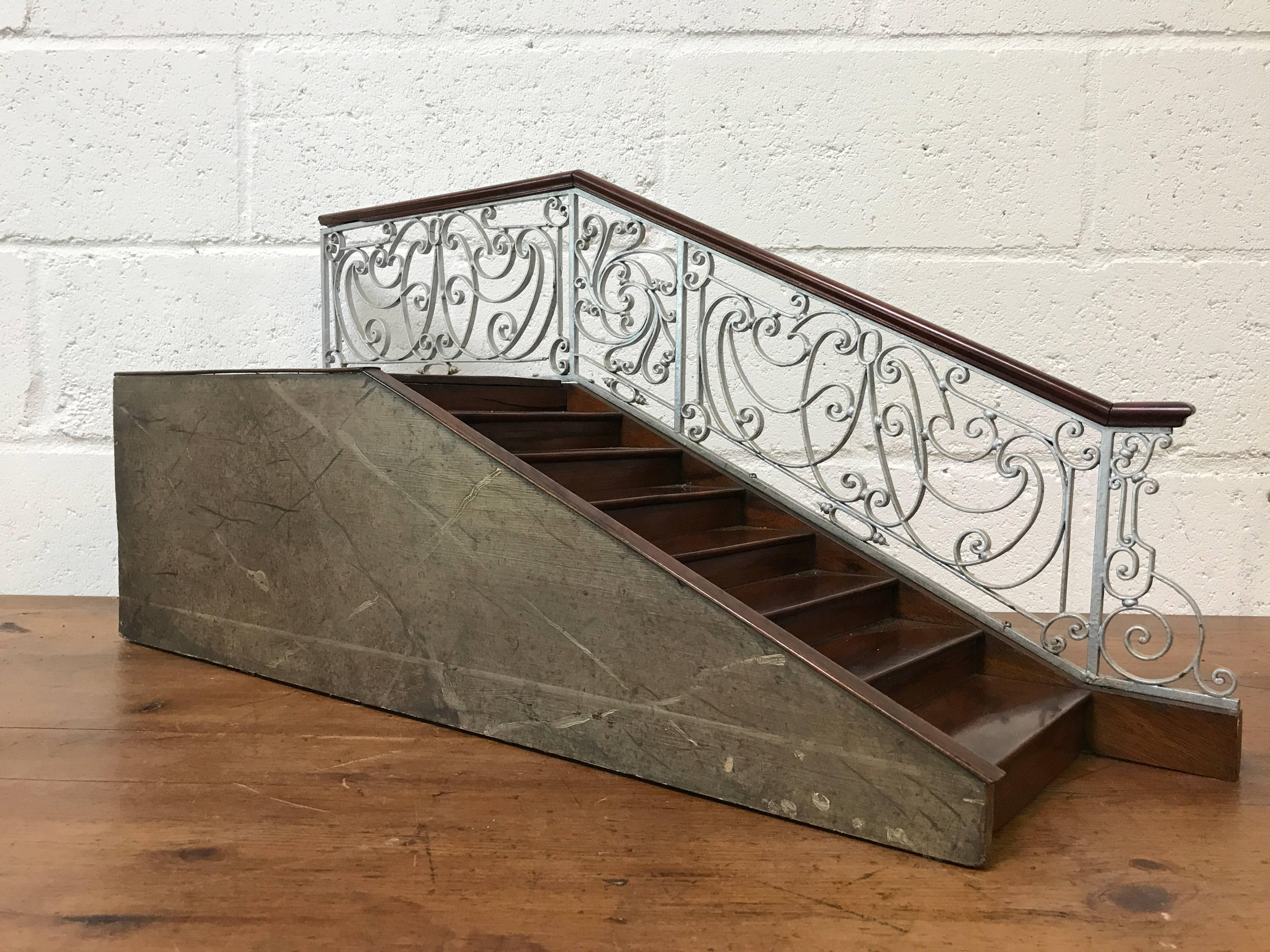 Early 20th Century French Stair Case Model, circa 1920s