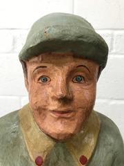 French Paper Maché Jockey, circa 1950s