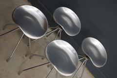 Set of Four Pepe Cortes Jamaica Stools by Amat