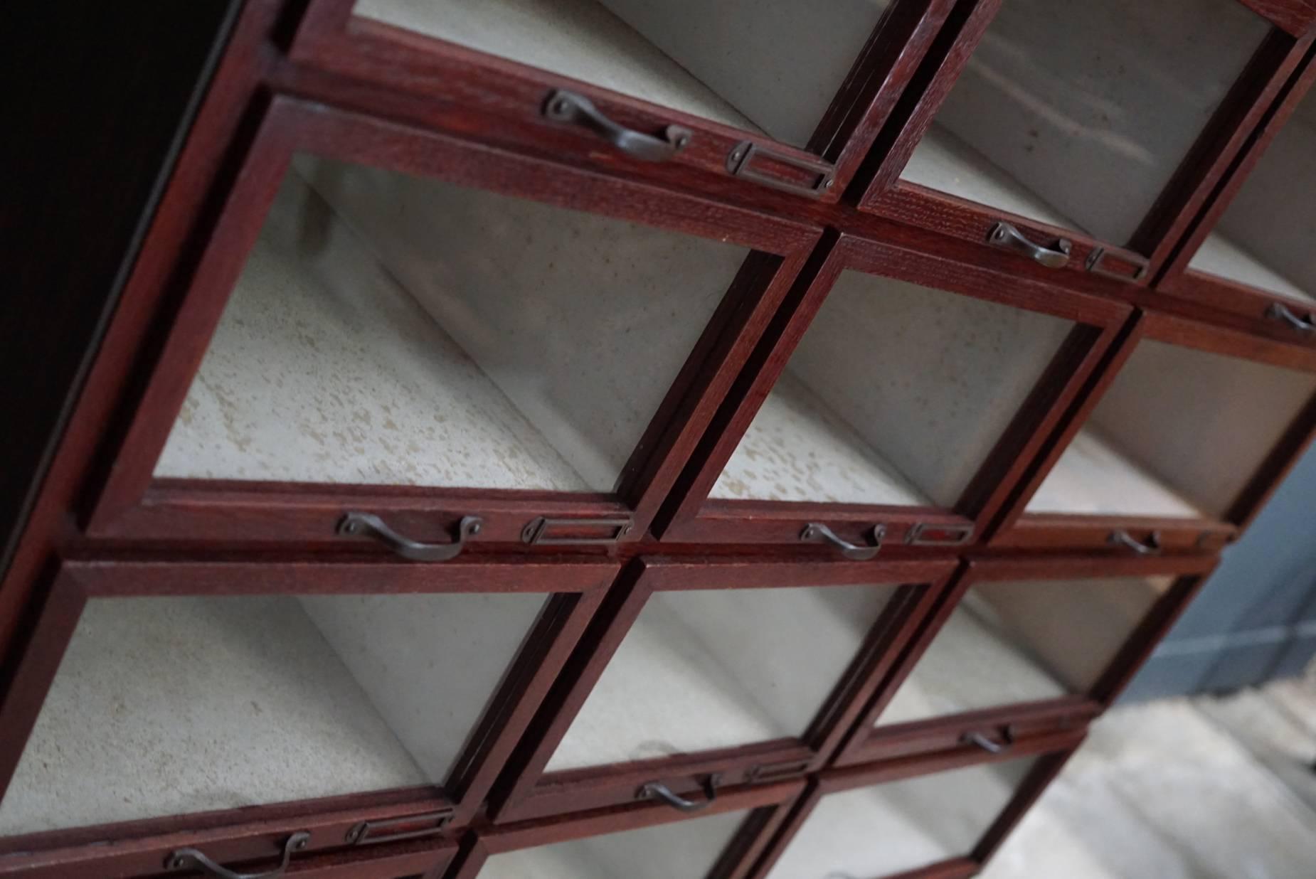 Oak Haberdashery Shop Cabinet or Retail Unit, 1930s 3