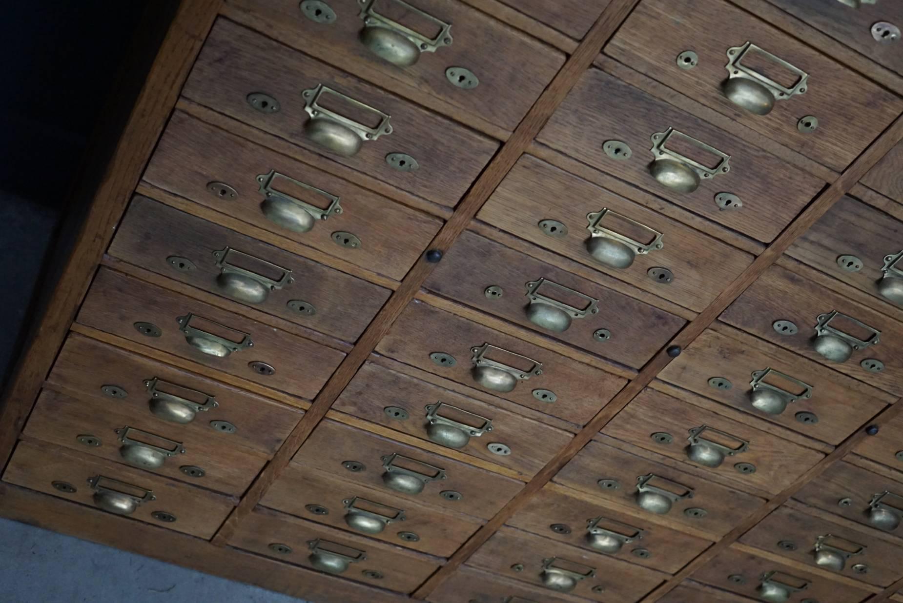 Dutch Oak Apothecary Cabinet, 1900s 3