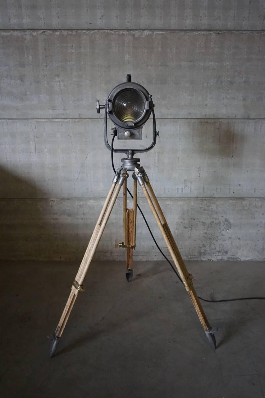 Mid-20th Century Industrial Studio Light from Mole-Richardson, 1950s