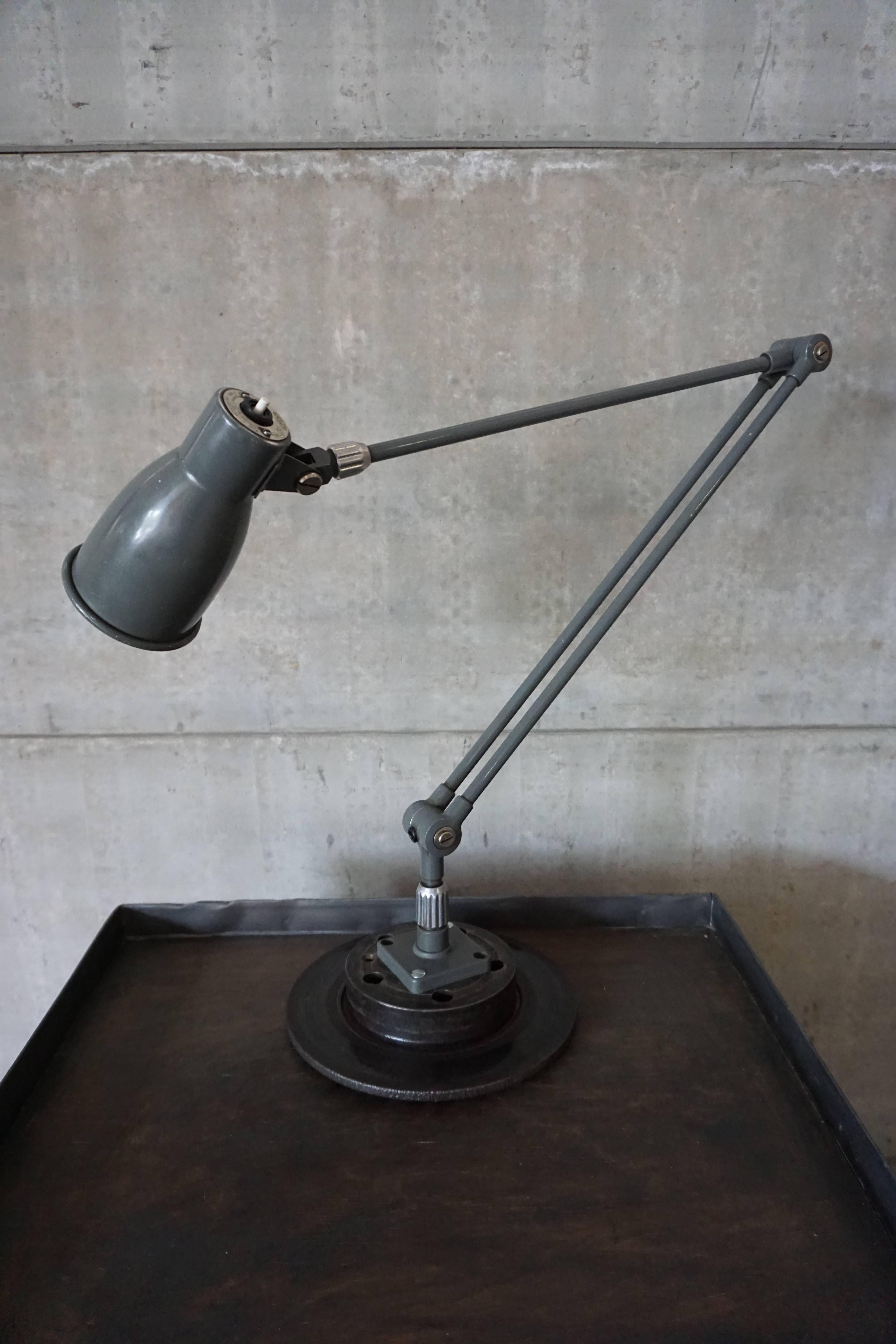 Industrial Desk Lamp from Kumewa Switzerland, 1950s