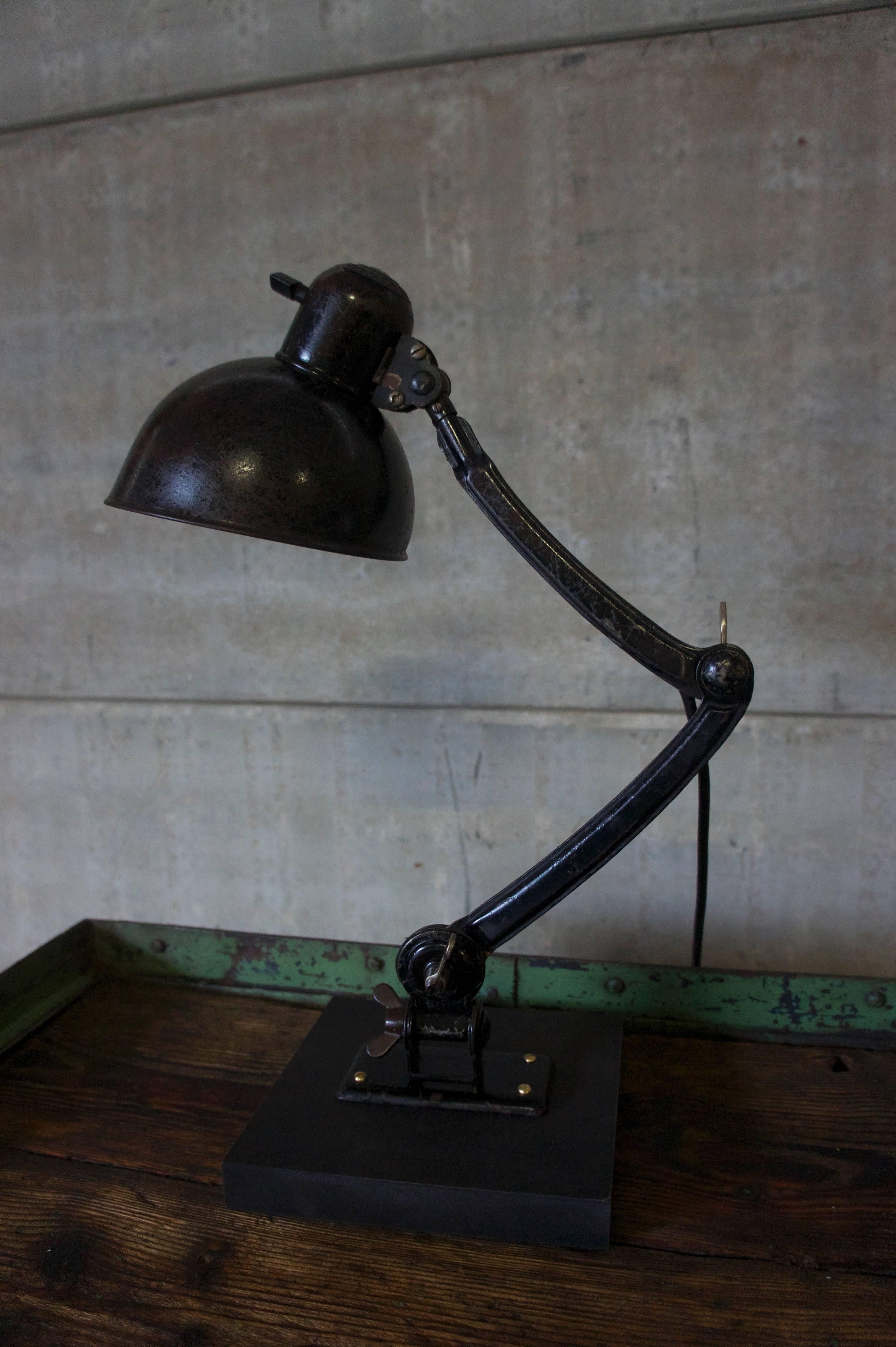 German Model 6716 Desk Lamp from Kaiser Idell, 1940s