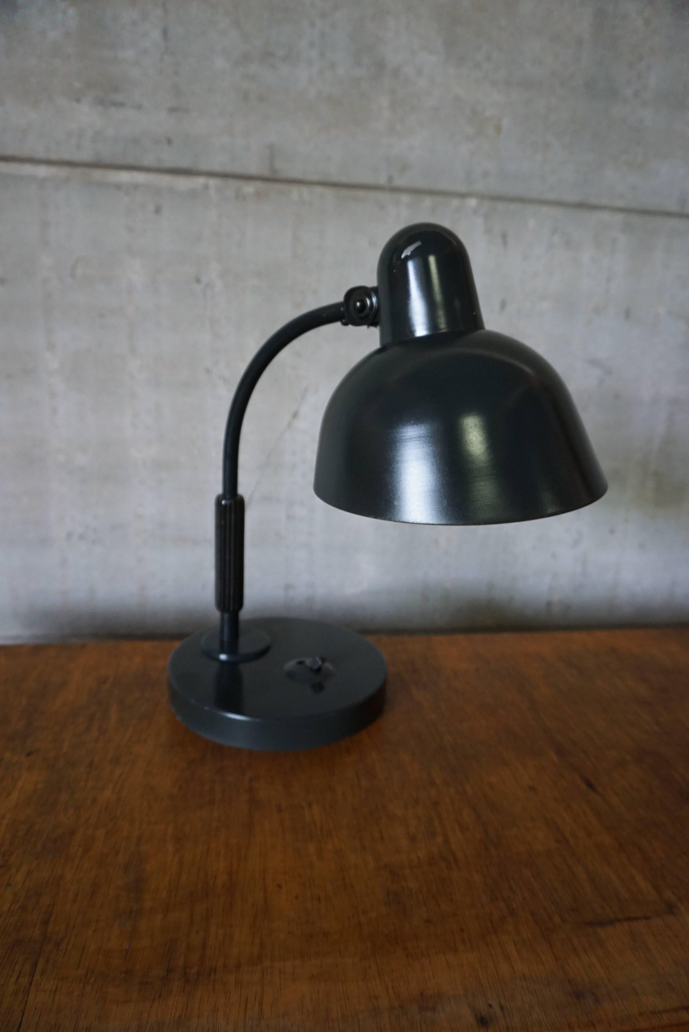 Industrial Desk Lamp by Siemens Made in the 1930s