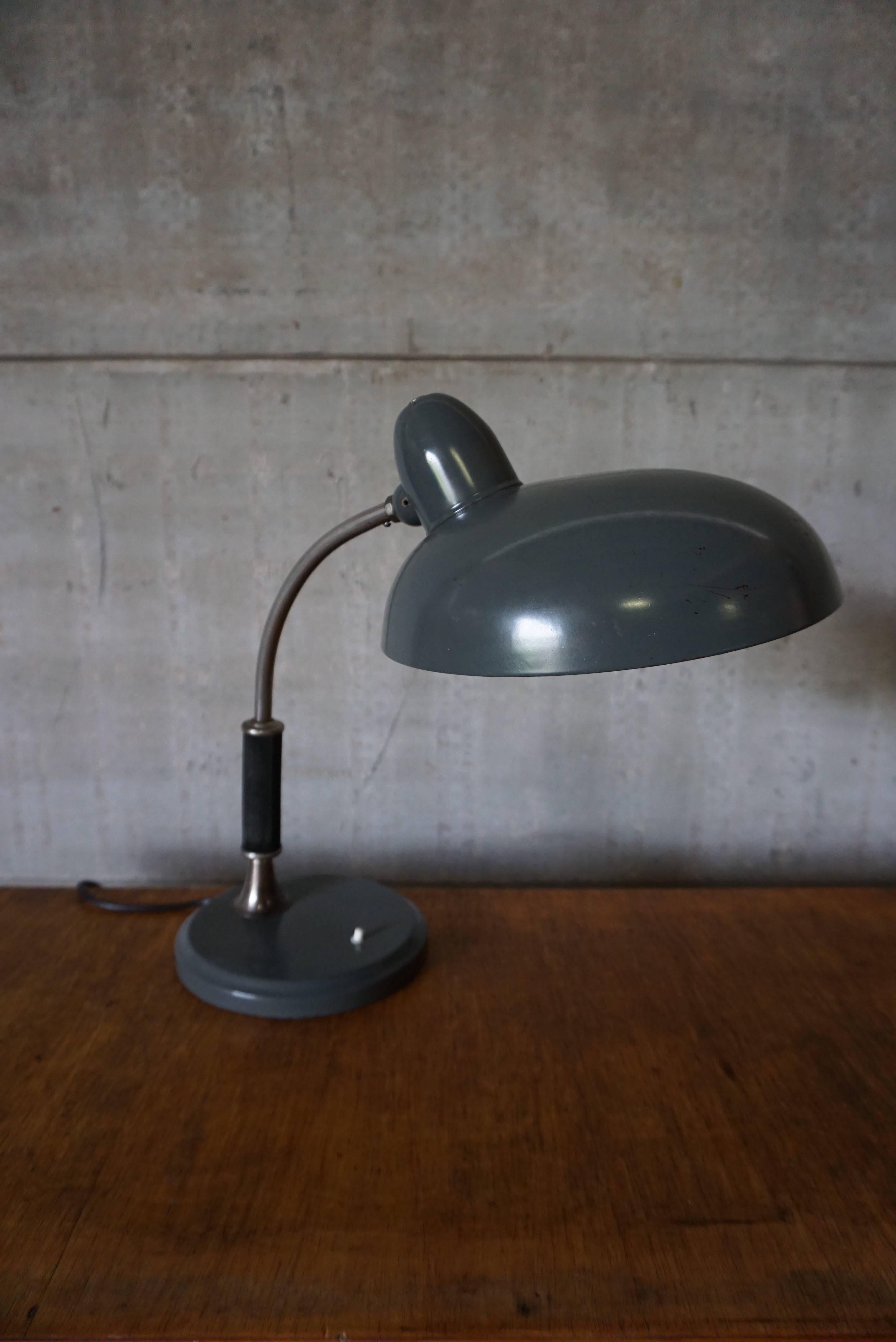 Industrial Escolux Table Lamp, 1930s