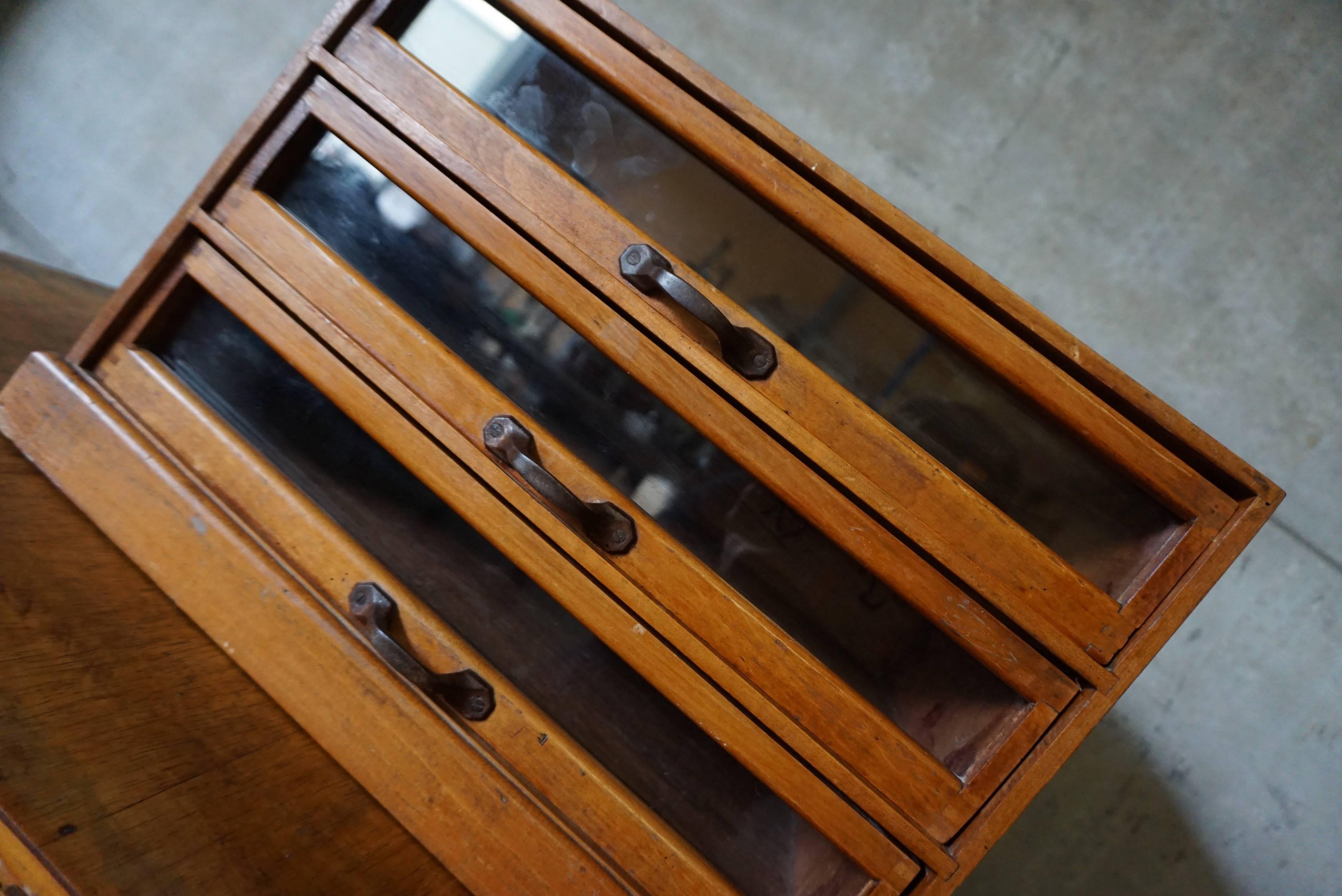 Vintage French Sewing Cabinet 2