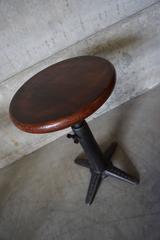 Industrial Factory Stool by Singer