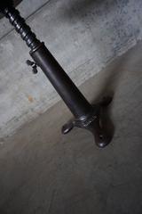 Vintage Industrial Factory Stool by Singer