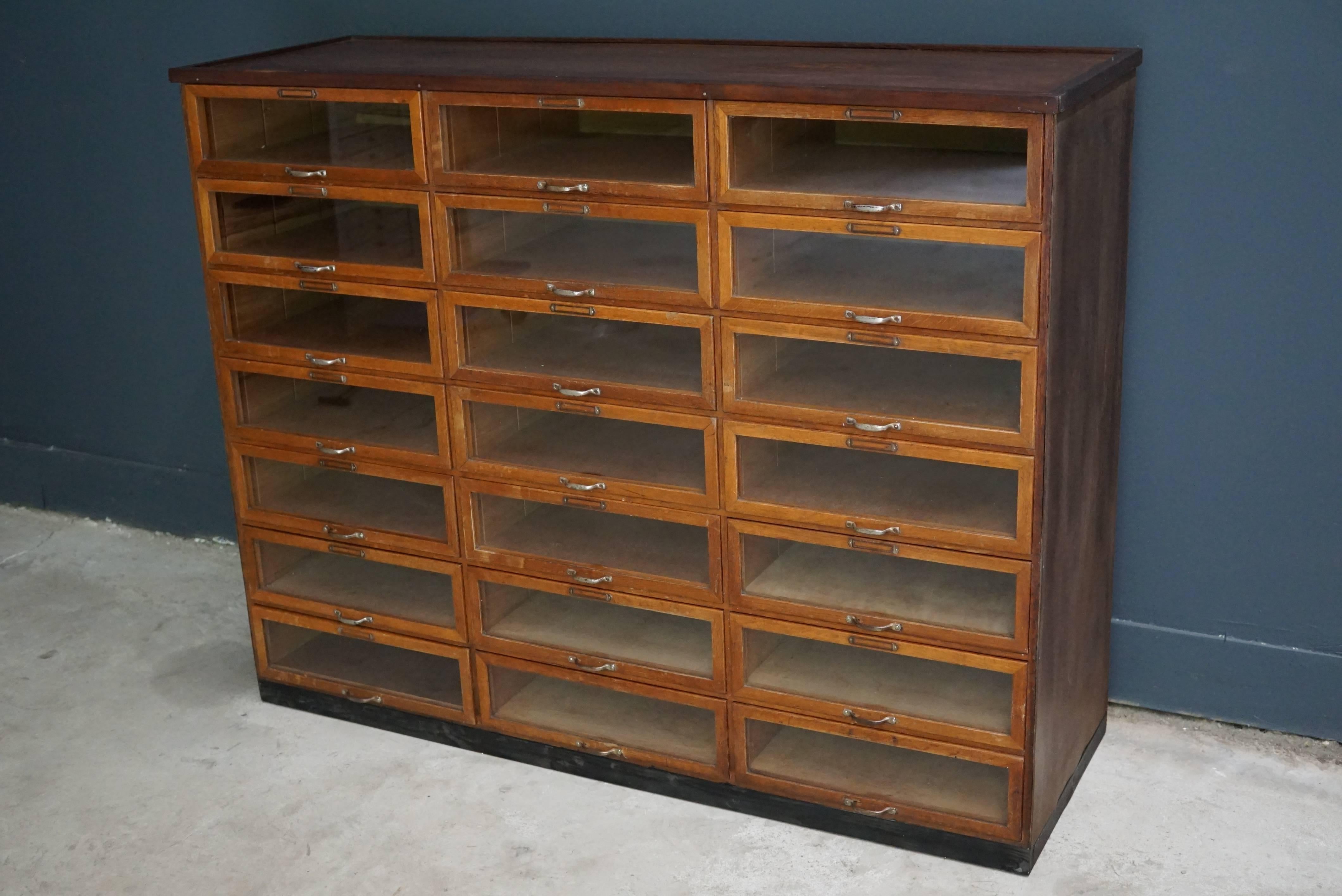 antique haberdashery cabinet