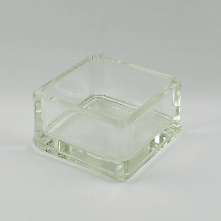 Vintage Lumax Molded Glass Desk Accessory by Le Corbusier, circa 1950s