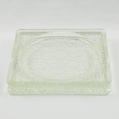 Vintage Lumax Nevada Molded Glass Desk Accessory by Le Corbusier, circa 1950s