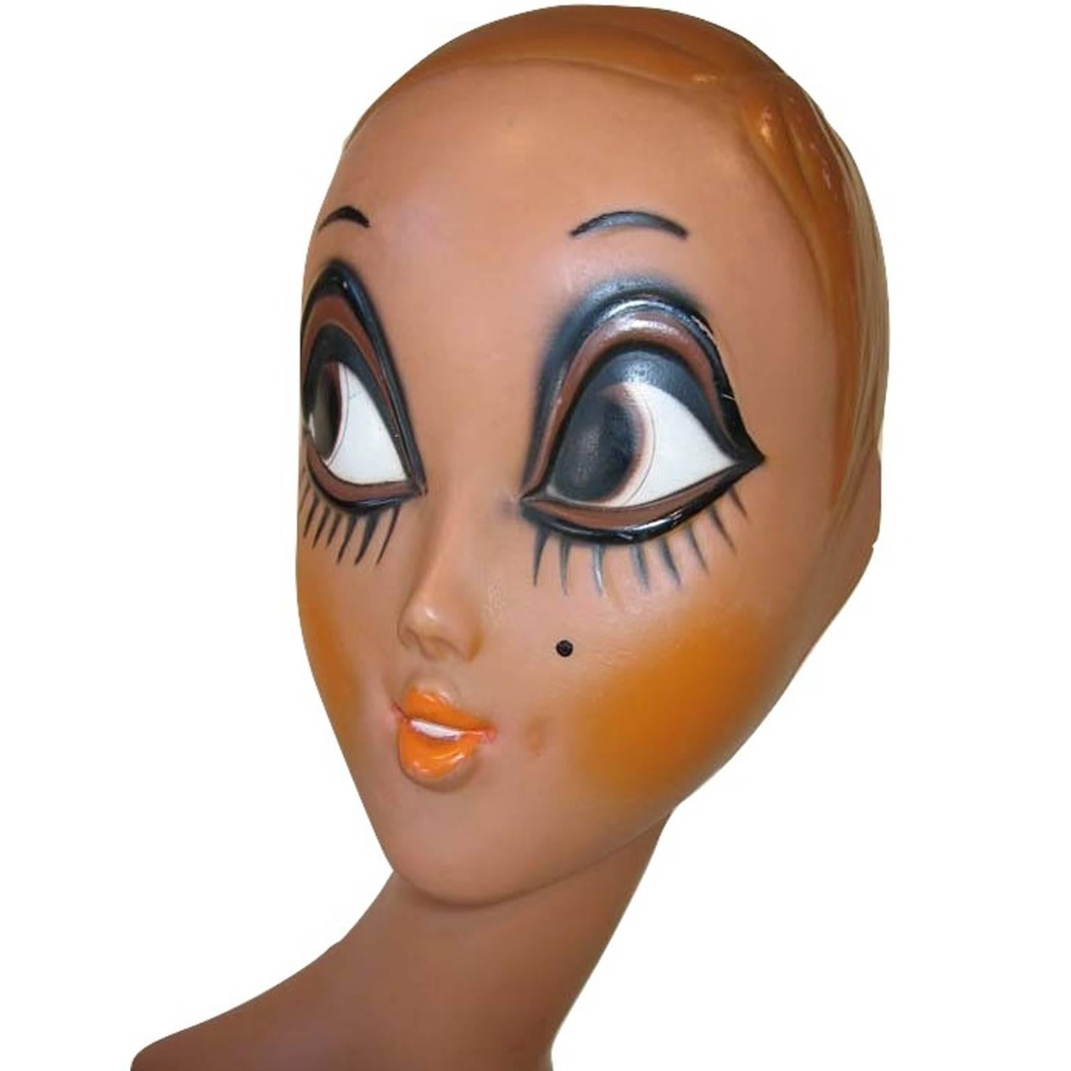 twiggy mannequin head