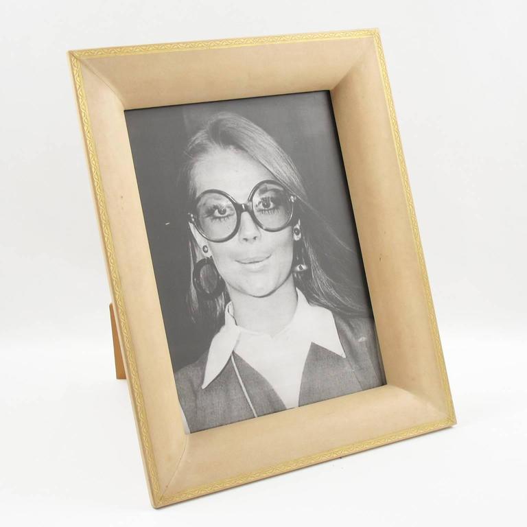 Mid-Century Modern Parchment Picture Photo Frame, France ...
