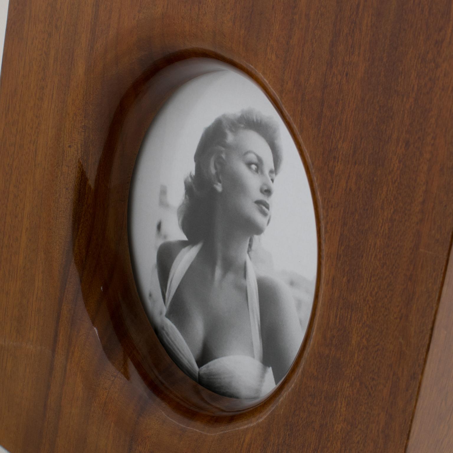 Emanuele Pantanella Italy Geometric Wood Picture Frame For Sale 4