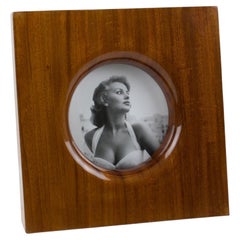Emanuel Pantanella Italie Cadre photo géométrique en Wood Wood