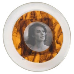 Christian Dior Paris Schildpatt-Lucit-Bilderrahmen, um 1970