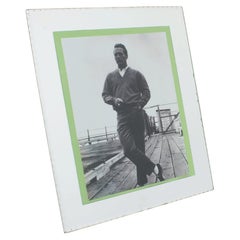 French Hollywood Regency Mirrored Glass Picture Photo Frame, circa 1940