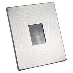 Bilderrahmen aus versilbertem Aluminium von Umberto Mascagni, Italien 1970er Jahre
