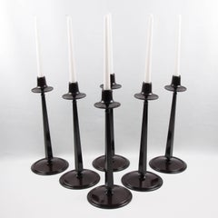 Charles Rennie Mackintosh Iconic Bakelite Candlestick - set of 6 pieces