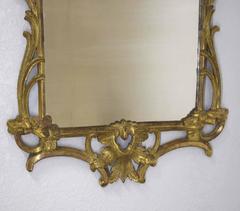 George III Carved Giltwood Mirror, circa 1760