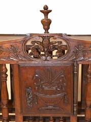 Fine Antique French Louis XVI Period Oak and Fruitwood Pannetiere, circa 1780