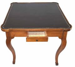 Good Antique French Provincial Louis XV Fruitwood Games Table, circa 1770