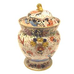 Fine Large Antique English George IV Period Mason's Potpourri, circa 1825