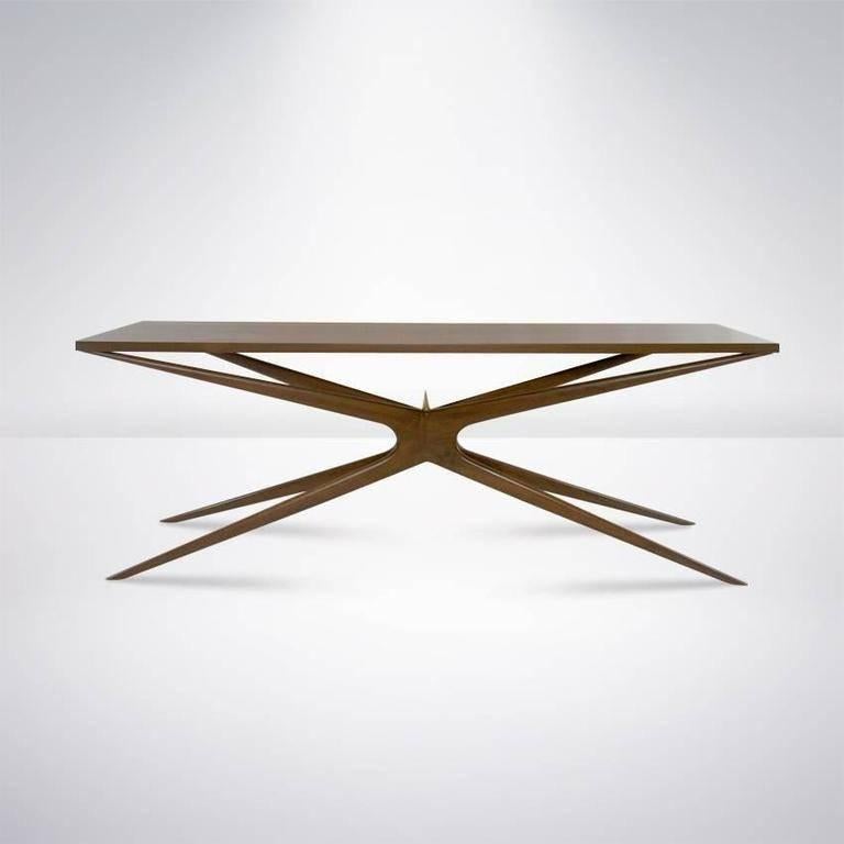 Contemporary Extra Long Gazelle Collection Console Table  For Sale