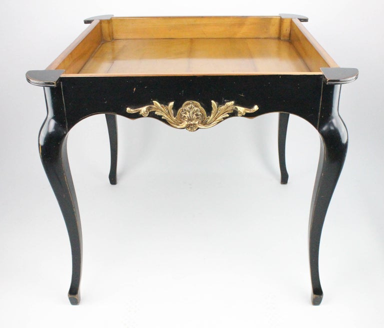 Contemporary Moissonnier Reversible Games or Card Table, France, 20th Century For Sale