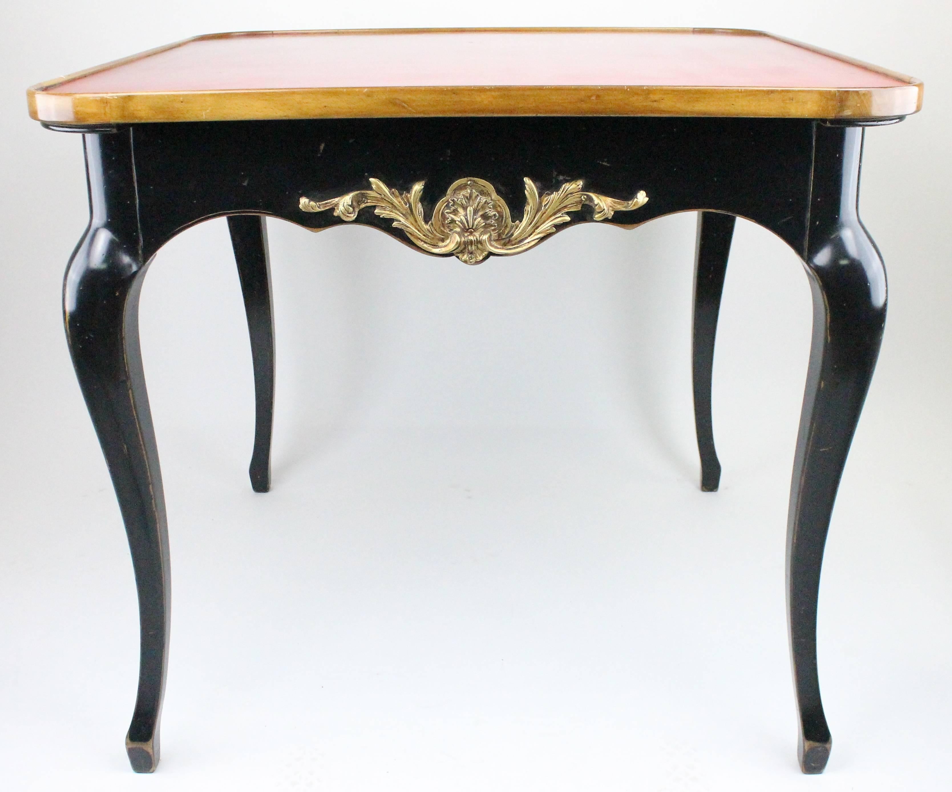 Moissonnier Reversible Games or Card Table, France, 20th Century For Sale 4