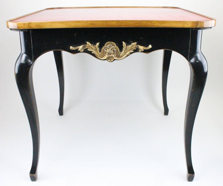 Moissonnier Reversible Games or Card Table, France, 20th Century For Sale 6