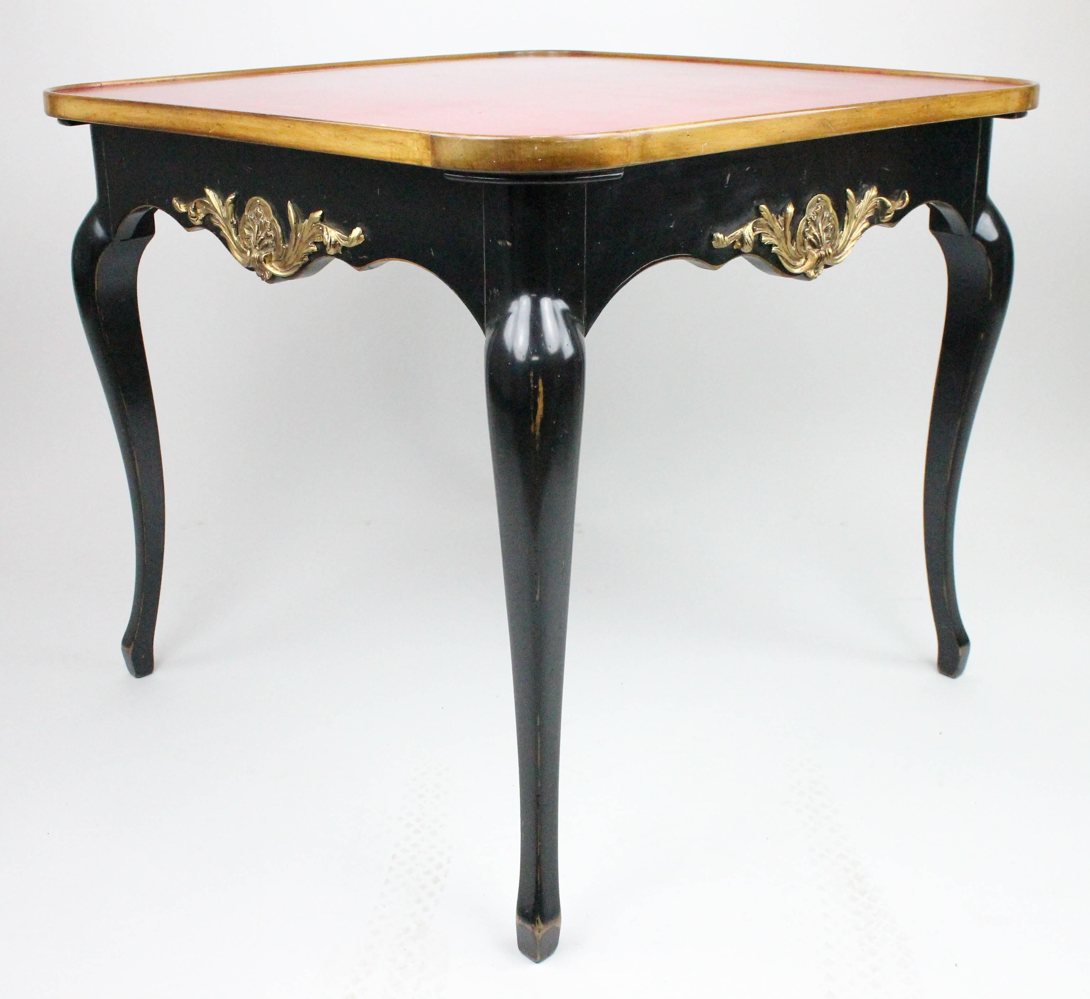Moissonnier Reversible Games or Card Table, France, 20th Century For Sale 5