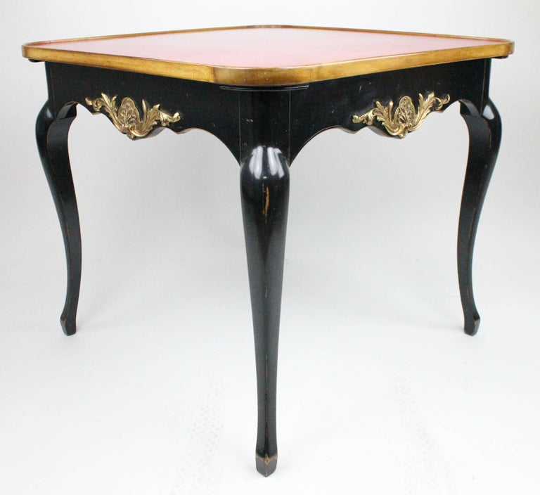 Moissonnier Reversible Games or Card Table, France, 20th Century For Sale 7