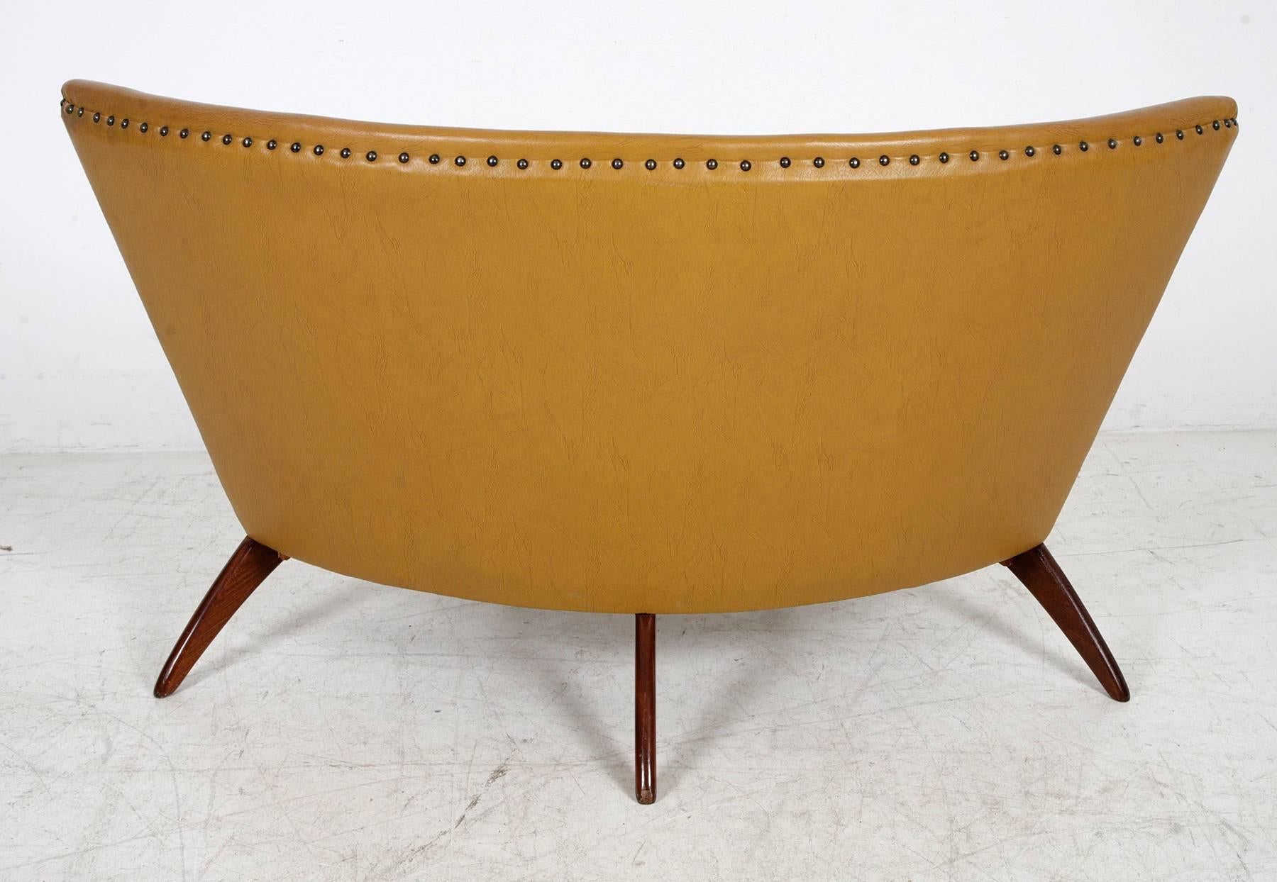 High back corner sofa attributed to Arne Hovmand Olsen, rare model of sofa. 

We ship worldwide, please contact us for best shipping price.
